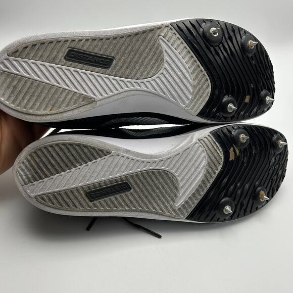Nike Zoom Rival Distance Spikes Track and Field Shoes Men's Size 8.5 Black - Picture 4 of 9